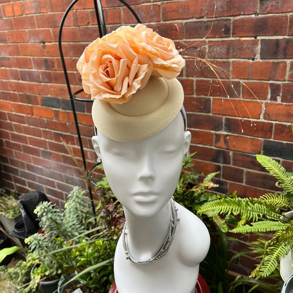 Beautiful Handmade hat, Hat for the Races, Hats for Ascot, Special Occasion Hats