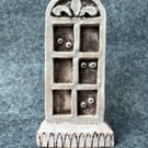 Ceramic Spooky Cute Halloween Window SOLD AS SECOND