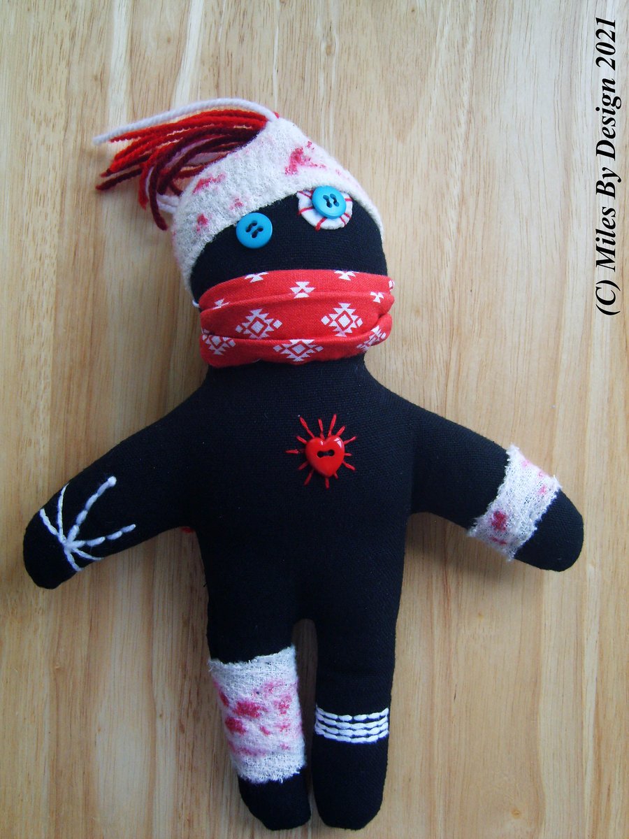 Covid Secure Zombie Voodoo Doll