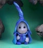Tiny HighHat Gnome 'Timothy' Magic! OOAK Sculpt by artist Ann Galvin 