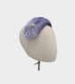 Lilac Velvet Bandeau Headband - Handmade to Order Hat - Image 4