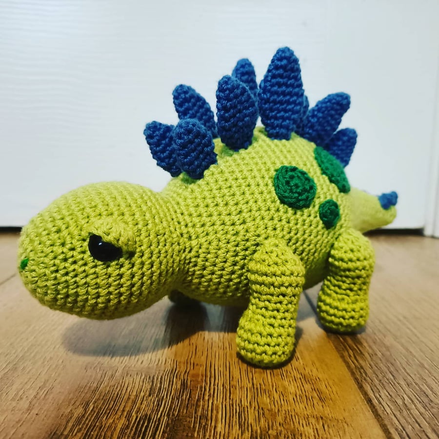 Handmade Dinosaur Crochet Dino Toy