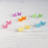 Pastel Butterflies stud earrings OR mini hoops choose your colour