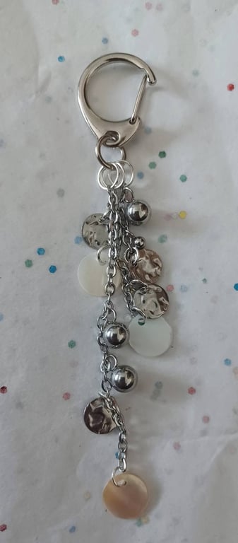 Handmade Disc Bag Charm