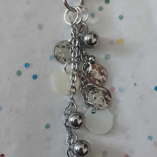 Handmade Disc Bag Charm