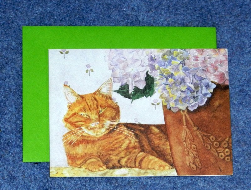 "Algie and the Hydrangeas"