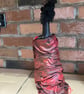 Gothic Bride Upcycled bottle art doll handmade alternative home decor sculpture  - Image 5