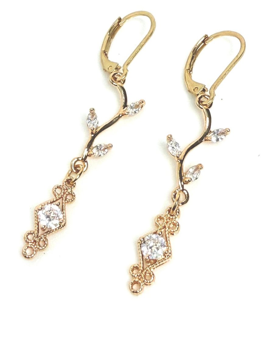 Crystal Vine Choker Necklace, Regency Coquette Jewelry