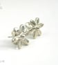 Daisy Silver Earrings - Image 1