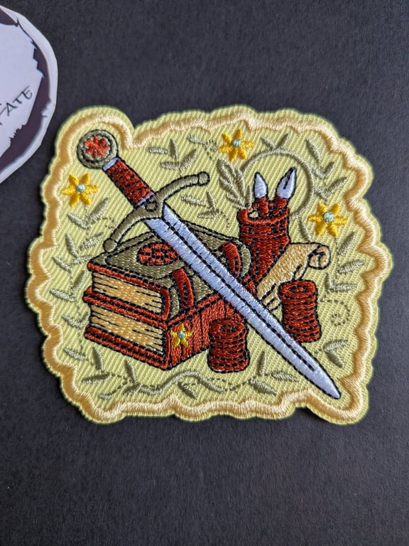 Adventure - Embroidered Iron on Patch