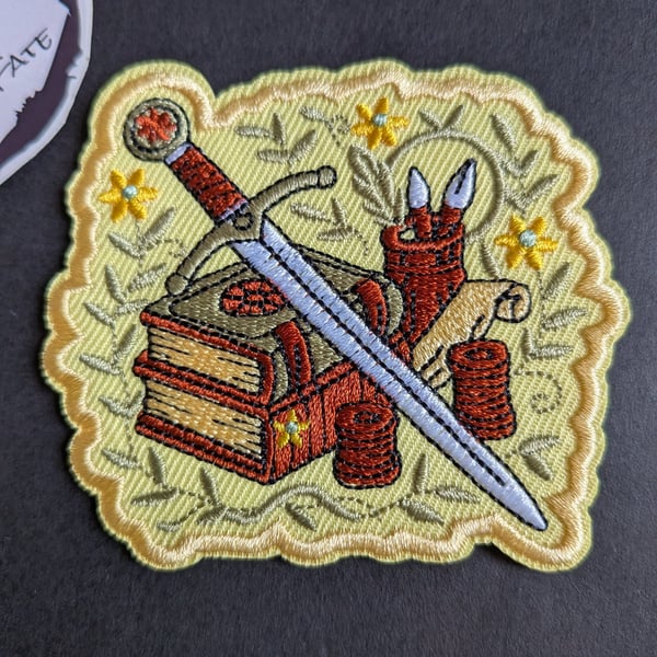 Adventure - Embroidered Iron on Patch