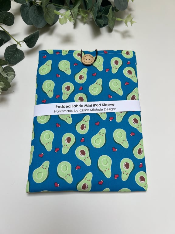 Padded iPad Mini Sleeve Cover, iPad Protector, ,E-Reader Protector, Travel 
