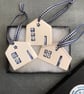 Set of three house decorations  - Image 1