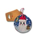 Hand Painted Natural wood Decorations - Little Christmas Hero's Collection - Image 2