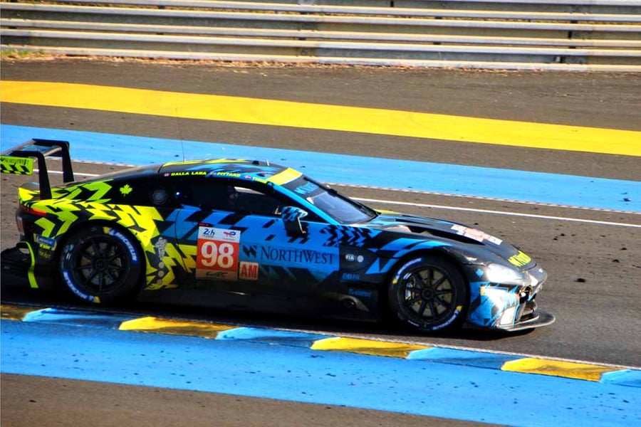 Aston Martin Vantage AMR 24 Hours of Le Mans 2022 18"x12" Print