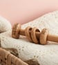 Personalised Handmade Wooden Baby Rattle - Image 7