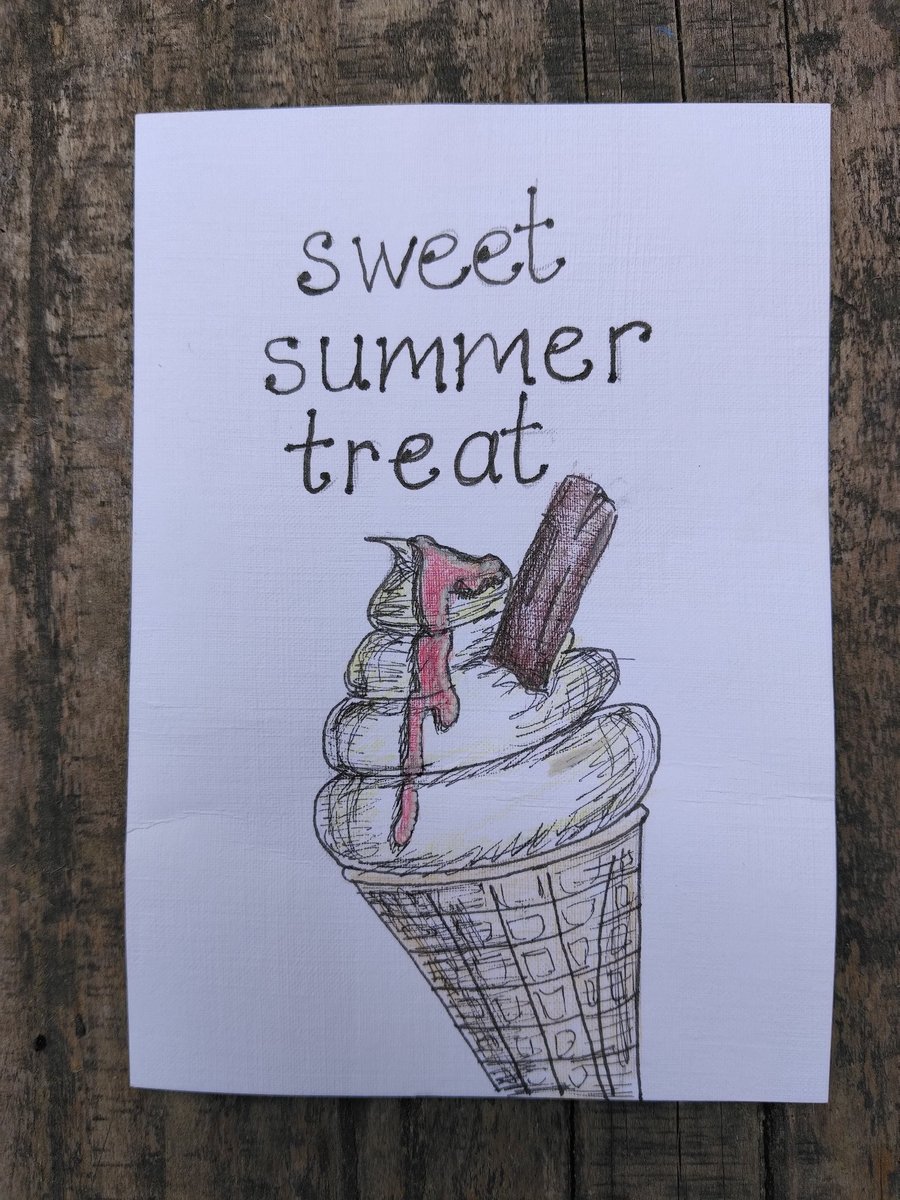 Ice cream picture A6