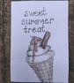 Ice cream picture A6