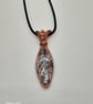 Wire wrapped Crazy Lace agate pendant - Image 4