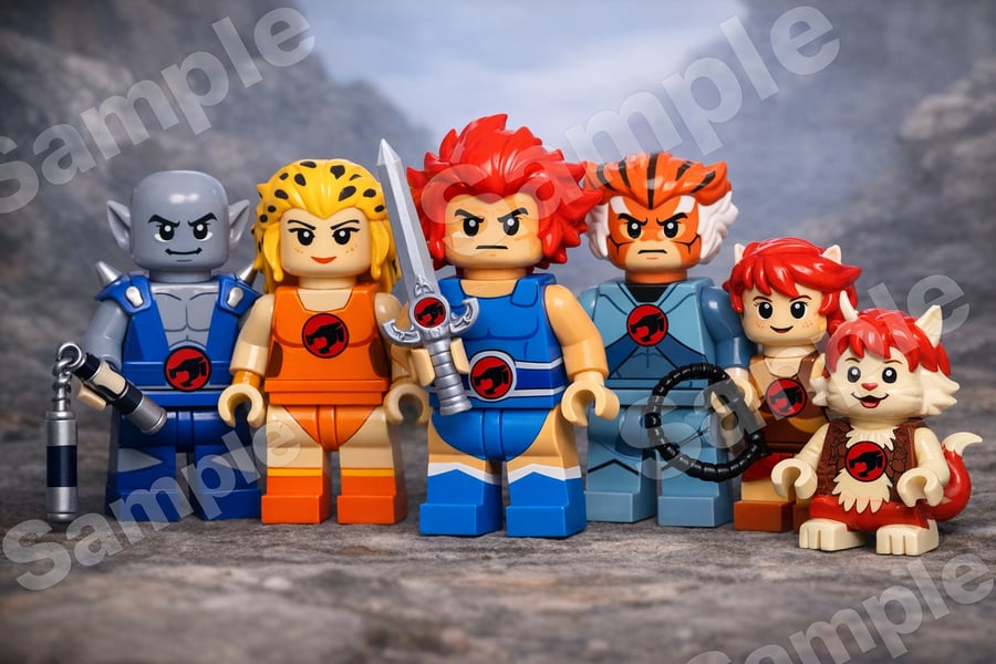 THUNDERCATS - Lego-Inspired print 