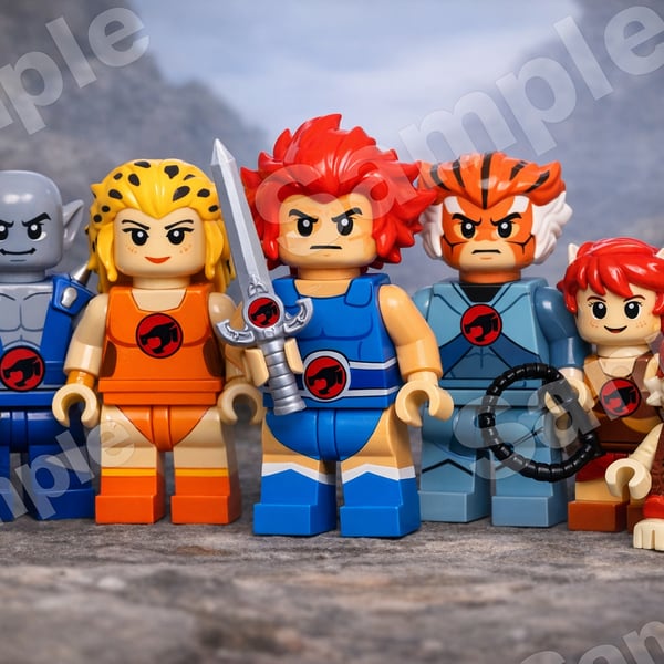 THUNDERCATS - Lego-Inspired print 