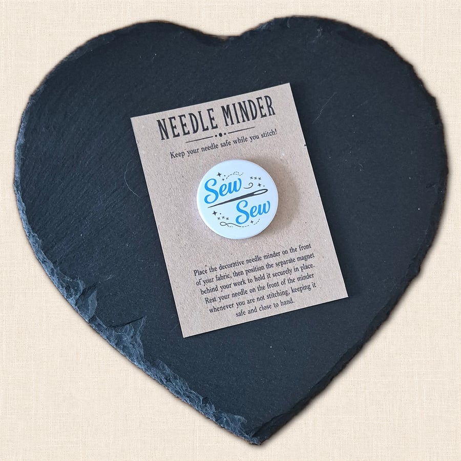 Sew Sew Needle Minder - Sewing Pun Stitching Accessory