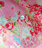 Patchwork Quilt Hexagon bedspread Single Size Throw - Image 1