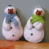 Felt snowman