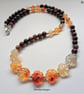 Designer Carnelian & Pietersite Necklace - Image 3