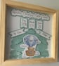 New Baby Shadow Box Frame. Boy or Girl