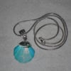 Swarovski Crystal Clam Shell Silver Necklace