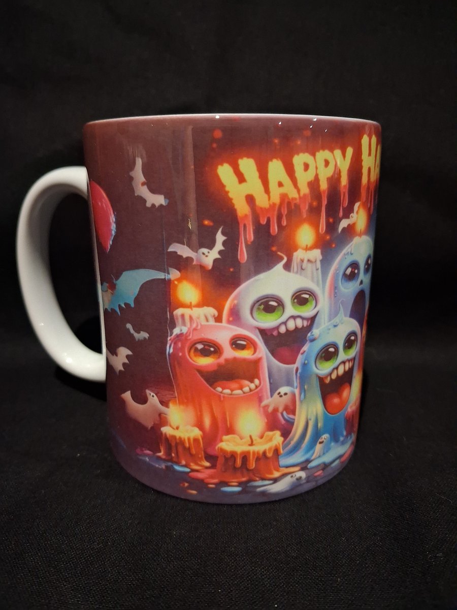 Happy Halloween ghoulish ghouls 11oz mug