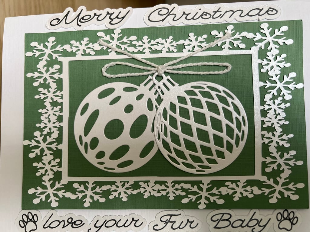 Luxury Christmas Card From Your Fur Baby