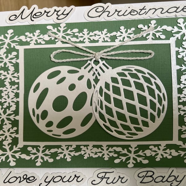 Luxury Christmas Card From Your Fur Baby