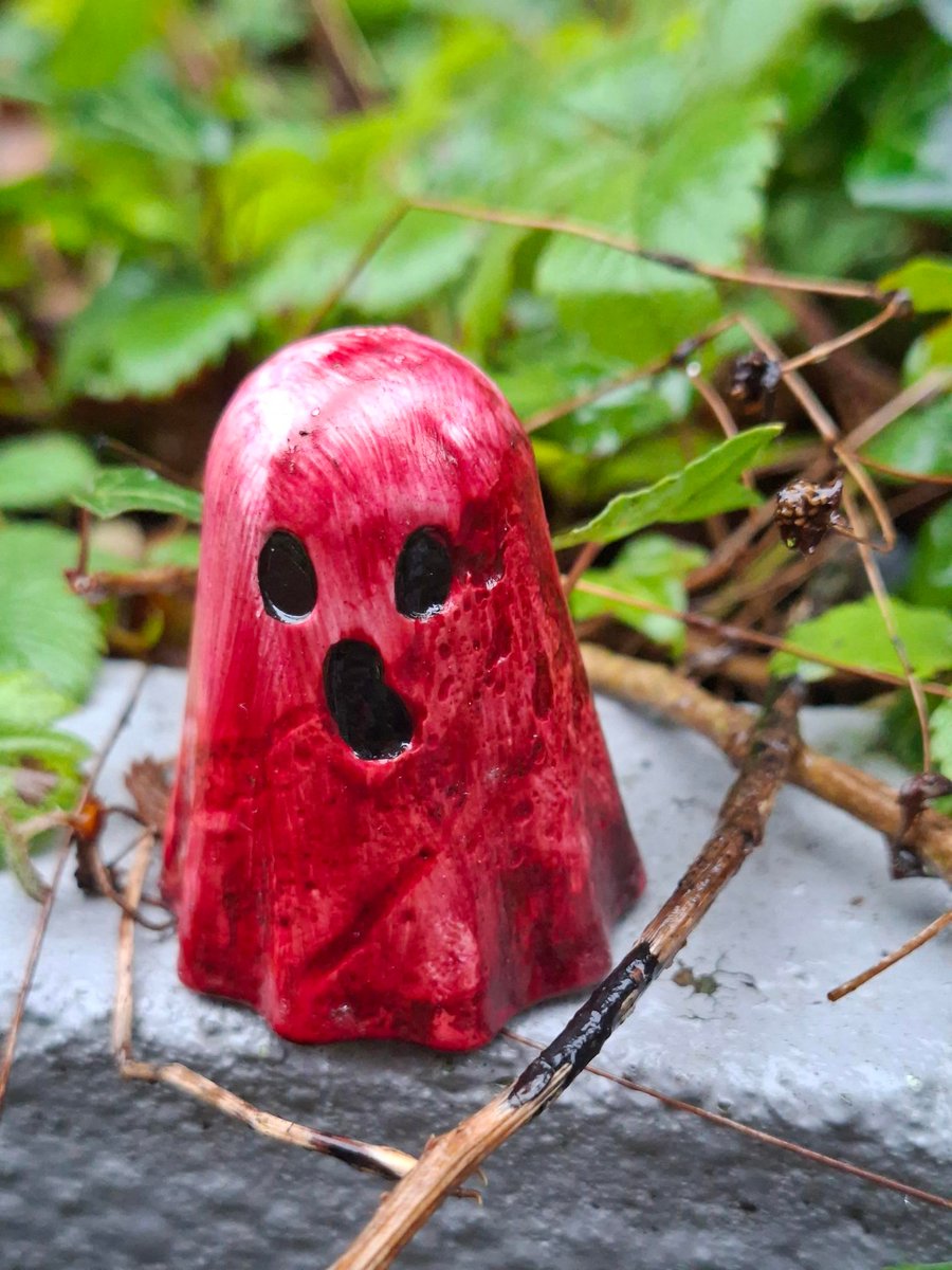 Ghost Ornmanent Ghostie JOEY spooky cute punk emo gothic Valentine Valloween