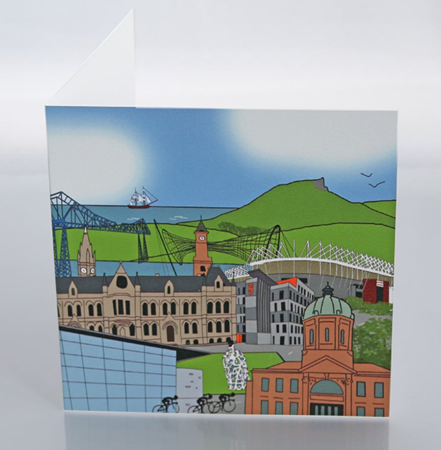 Middlesbrough greeting card