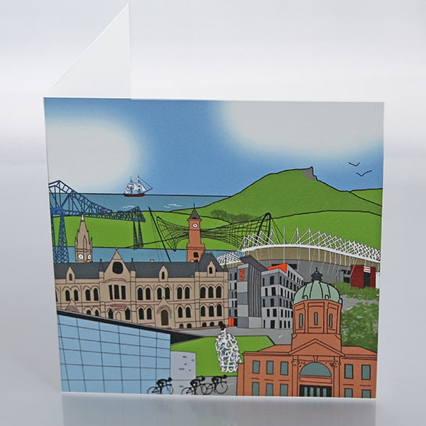 Middlesbrough greeting card