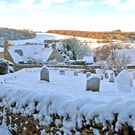 Snowshill In The Snow Cotswolds Gloucestershire Photograph Print