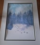 Snowy woodland blue purple wash  - Image 5