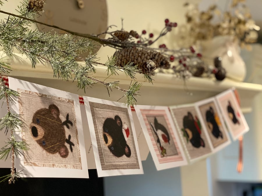 Set of Six Charity Christmas Cards