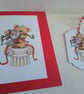 Card and gift tag set. Fathers day. Birthday. Ref 455