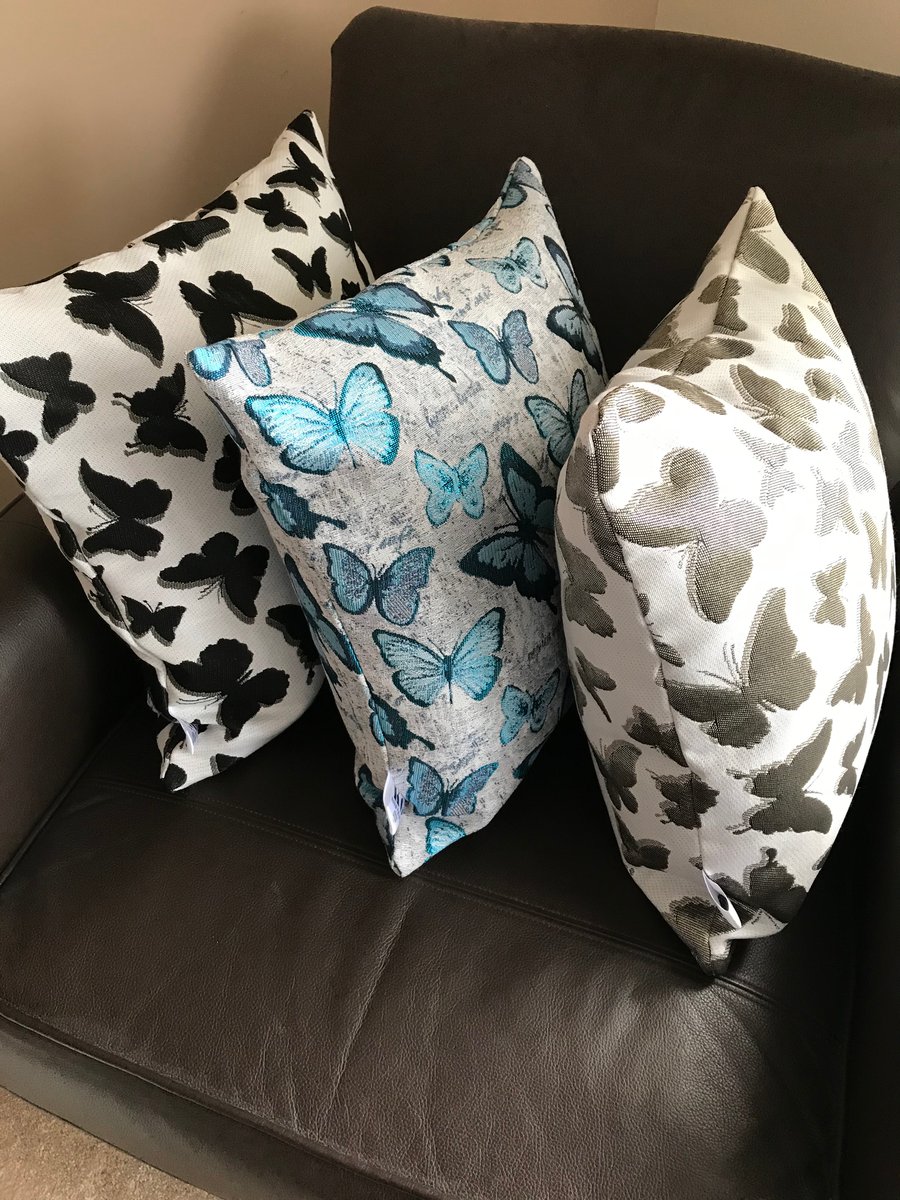 18in x 18in square cushion covers with a duck Folksy