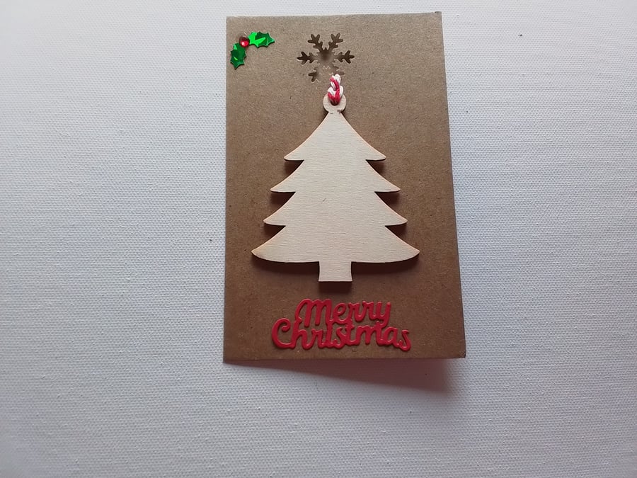 Christmas card. Christmas decoration card. Ref 219