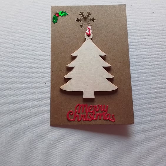 Christmas card. Christmas decoration card. Ref 219