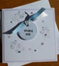 Sending Hugs Blank Card - Pastel Berry Wreath