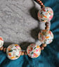 Funky n Chunky Wooden Bead Necklace - Image 2