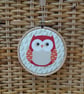 Owl Hanging Hoop - Image 1