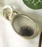 Rare Seaham Deep Purple 'Bullseye' Sea Glass & Sterling Silver Necklace (Free UK - Image 4