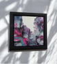 Daydream in pink acrylic abstract framed  - Image 2