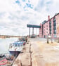 Wells-Next-The-Sea Greeting Card A5 Harbour View  - Image 1